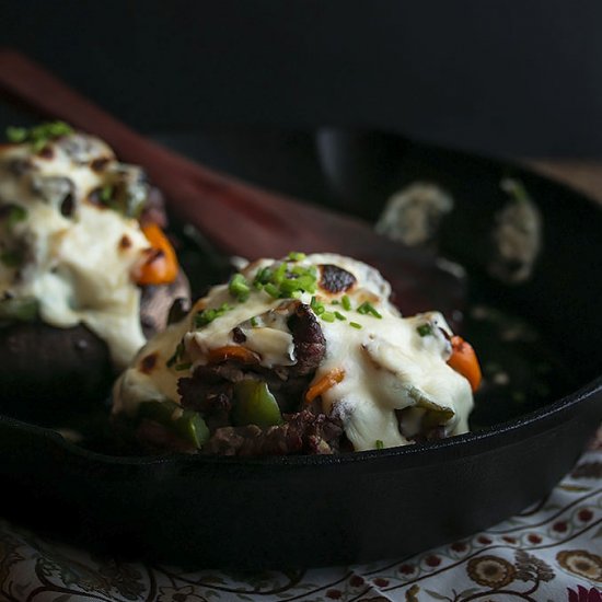 Cheesesteak Stuffed  Mushroom