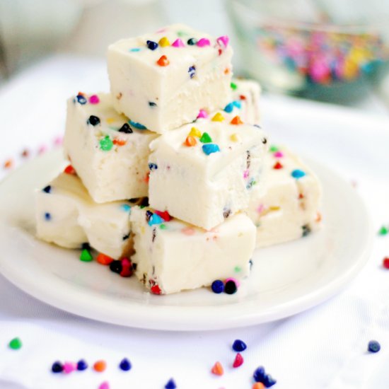 White Chocolate Candy Fudge