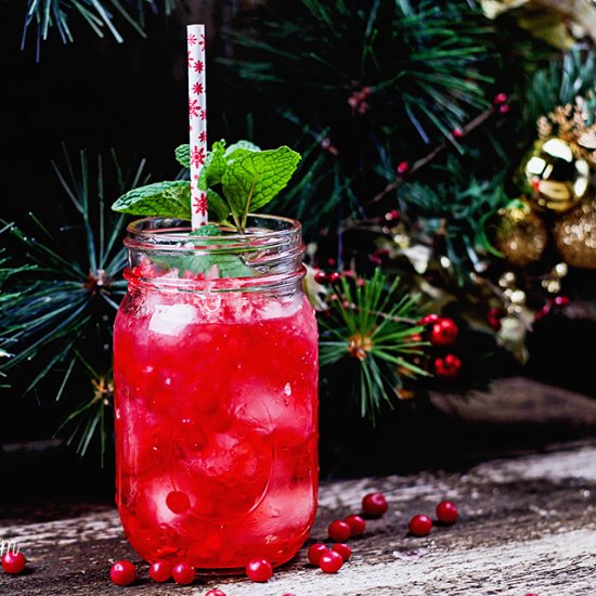 Peppermint Fireball Cocktail