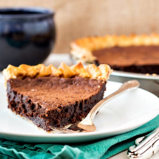 Old-Fashioned Chocolate Chess Pie