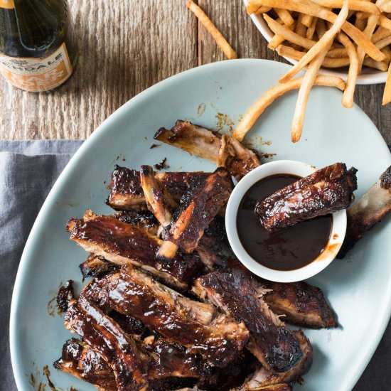 Oven Baked Barbecue Pork Ribs