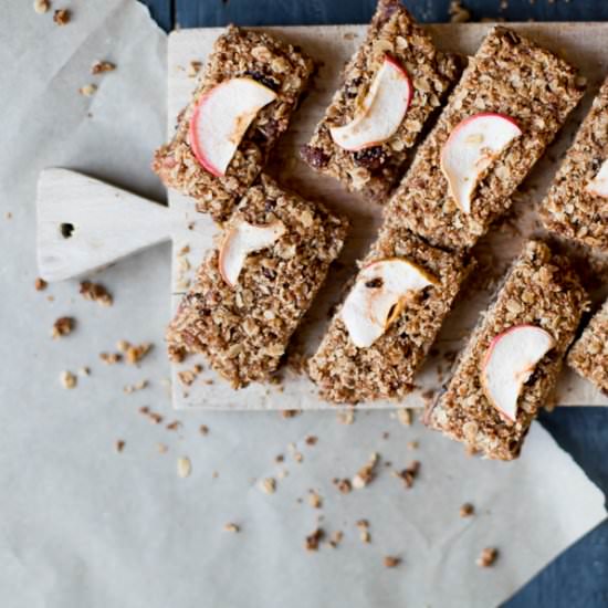 Gluten Free Apple Crumble Bars