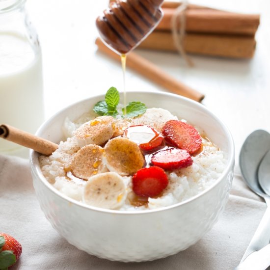 Spiced Rice Breakfast Porridge