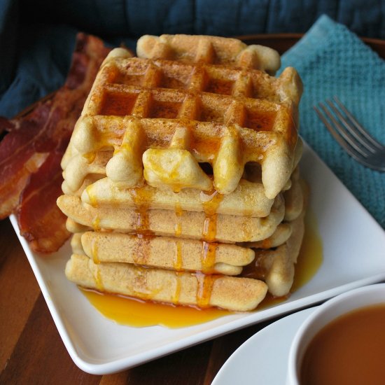 Paleo Almond Flour Waffles