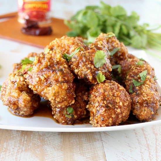 Chipotle Honey Boneless Wings