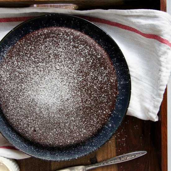 Flourless Chocolate Olive Oil Cake