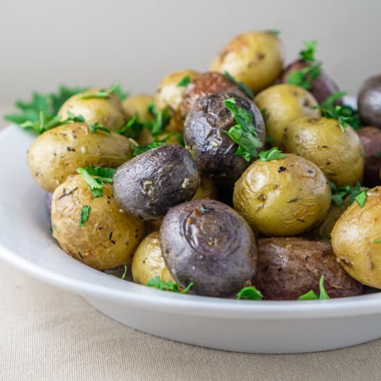 Roasted Young Potatoes