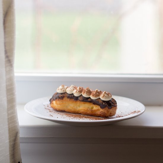 Tiramisu Eclairs