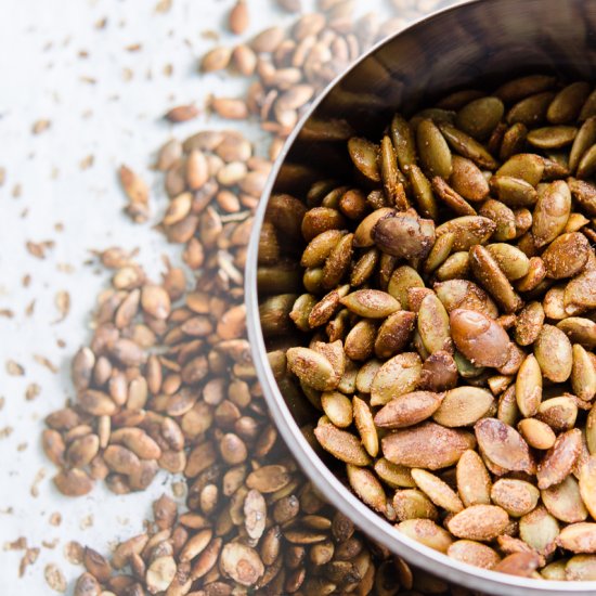 Soy-Roasted Pumpkin Seeds