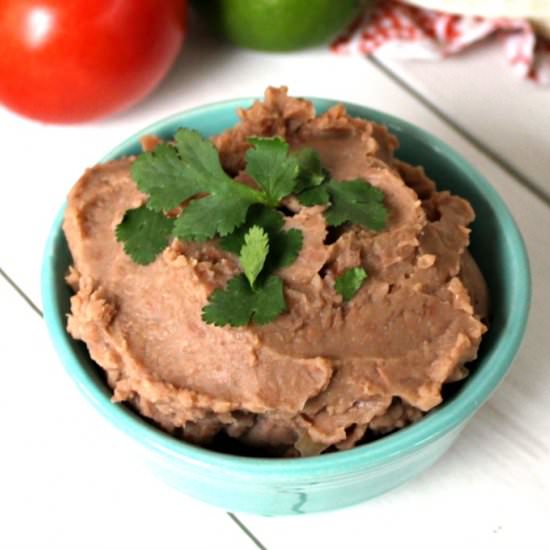 Crock Pot Refried Beans