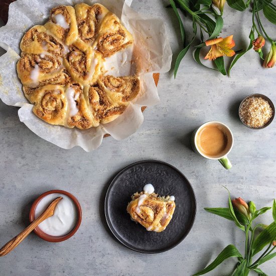 Coconut & Dulce de Leche Rolls