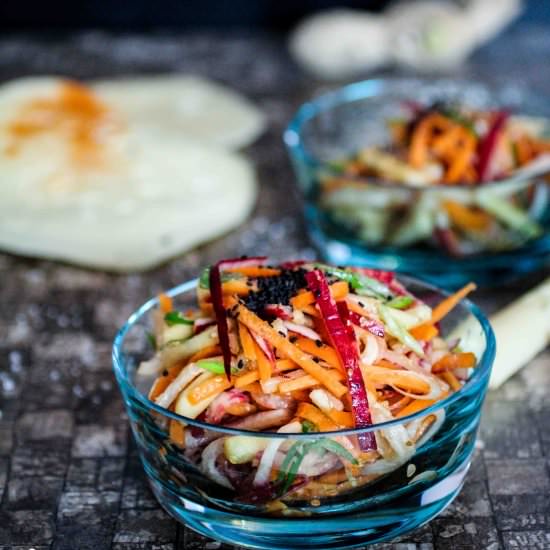 Asian Radish-Carrot-Salad