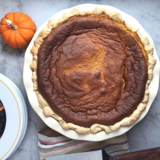 Pumpkin Chiffon Pie