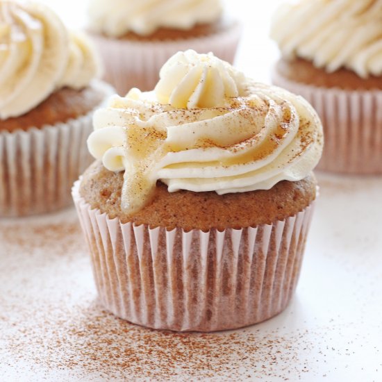 Buttered Rum Cupcakes