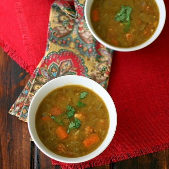 Smoky Split Pea Soup