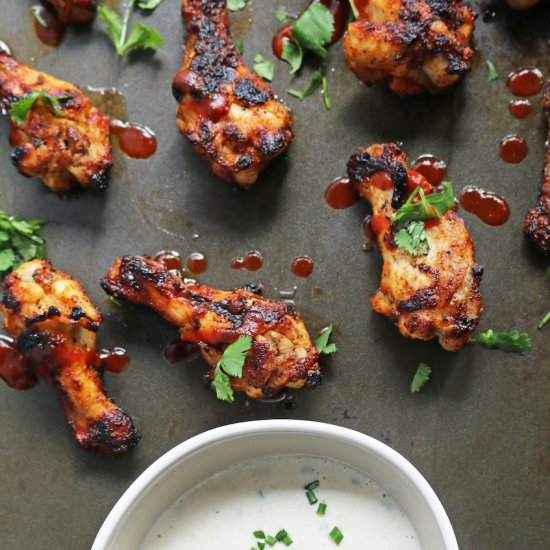 Sriracha Chicken Wings