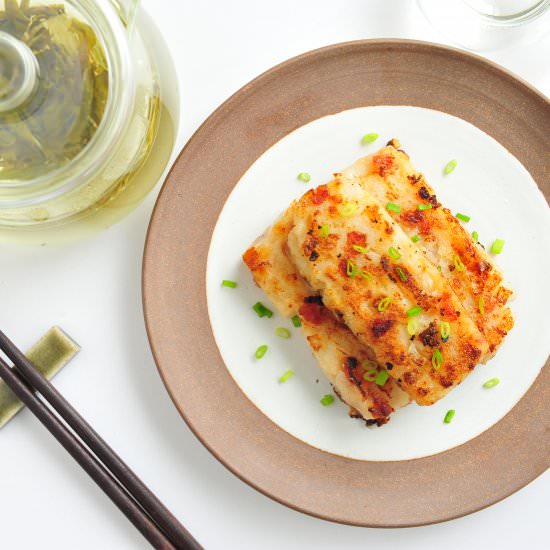 Hong Kong Style Turnip Cake