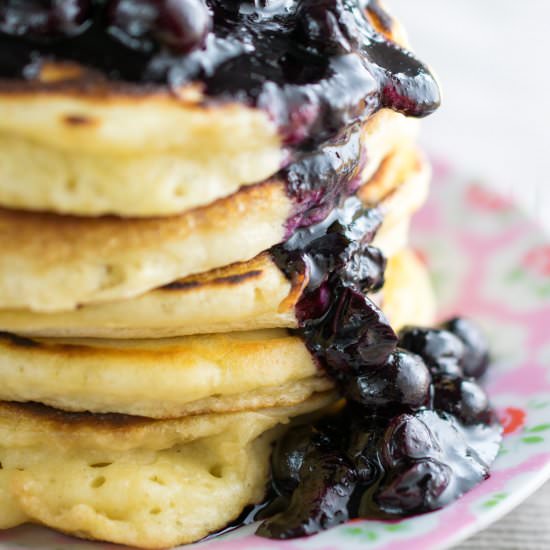 Thick Puffy Pancakes