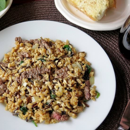 Beef Multigrain Pilaf