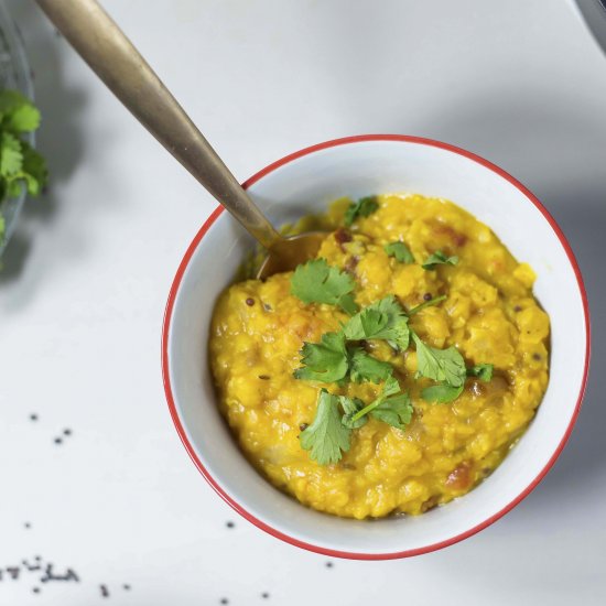 Easy Vegan Coconut Dhal