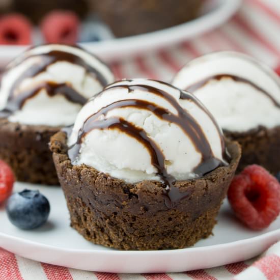 Healthy Brownie Bowls