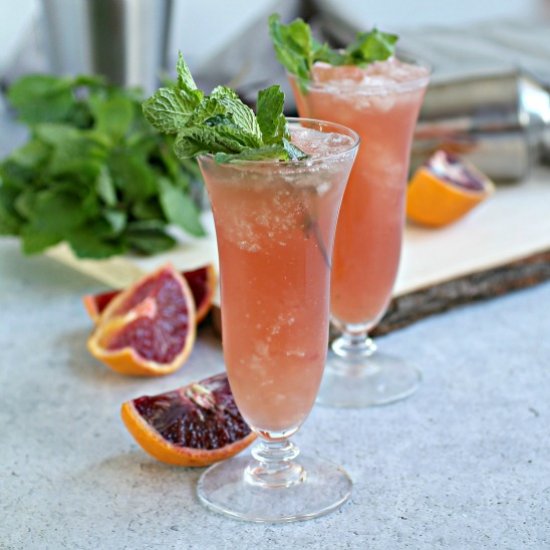 Blood Orange Mint Julep