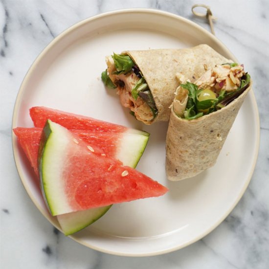 chipotle chicken wraps