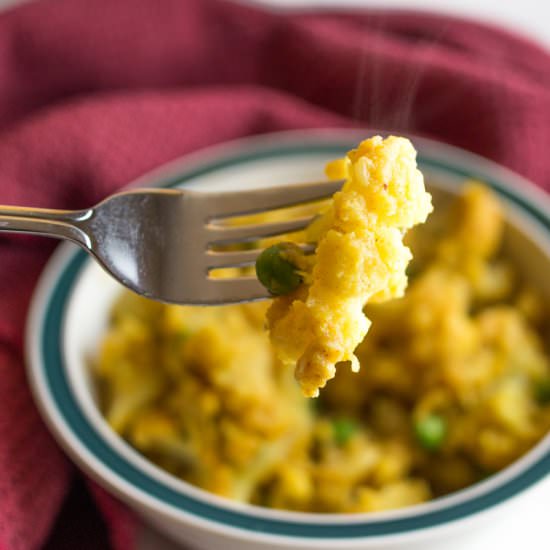 Spicy Golden Veggie Curry