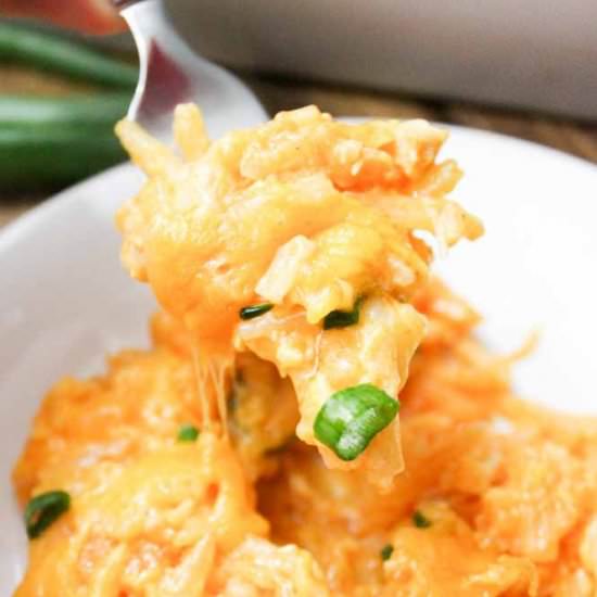 Buffalo Chicken Casserole