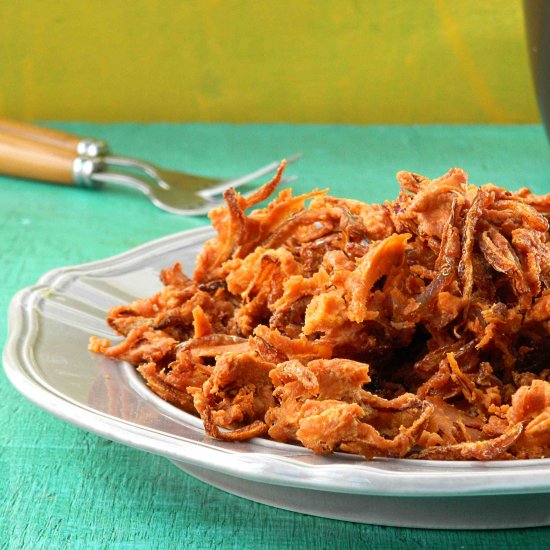 Crispy Onion Pakoda | Onion Fritter