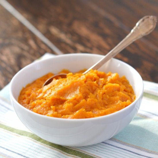 Slow-Cooker Mashed Sweet Potatoes