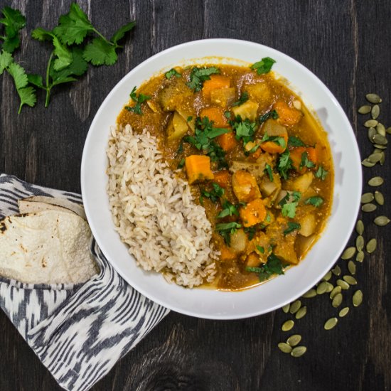 Pepian Root Vegetable Stew