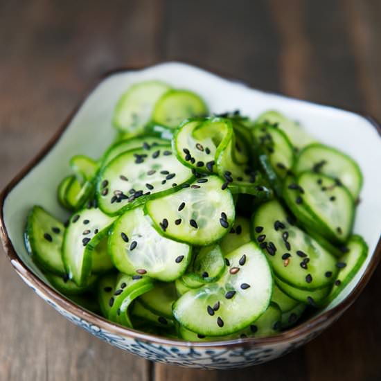 Japanese Cucumber Salad