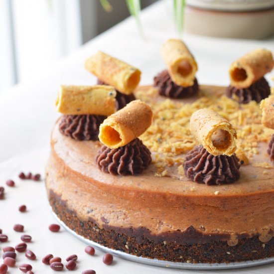 Adzuki (Red Bean) Cheesecake