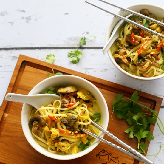 Linguine in Lemongrass and Coconut