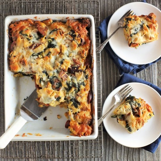 simple breakfast strata