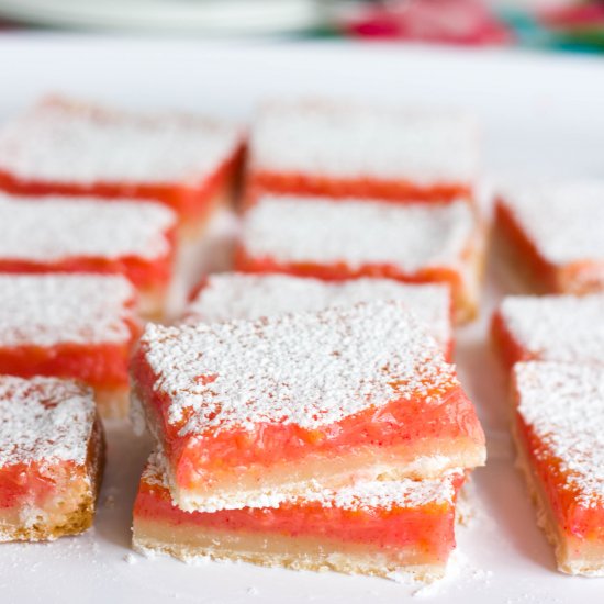 Pink Grapefruit Bars