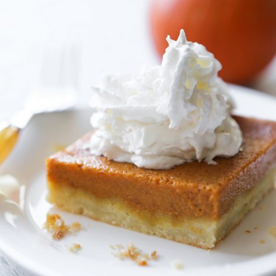 Pumpkin Pie Bars