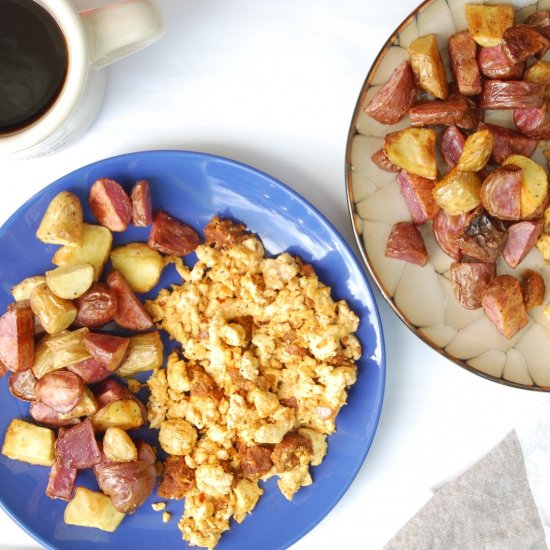 Scrambled Tofu & Crispy Home Fries