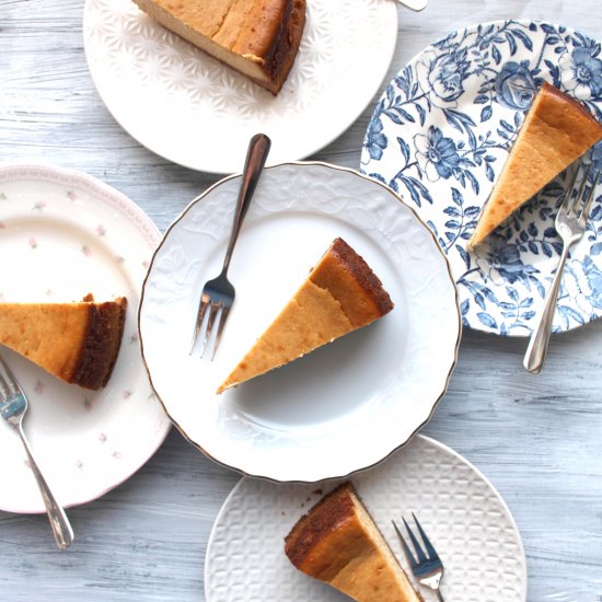 Dulce de Leche Baked Cheesecake