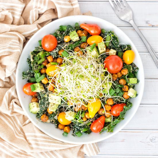 Kale Sprouts Salad