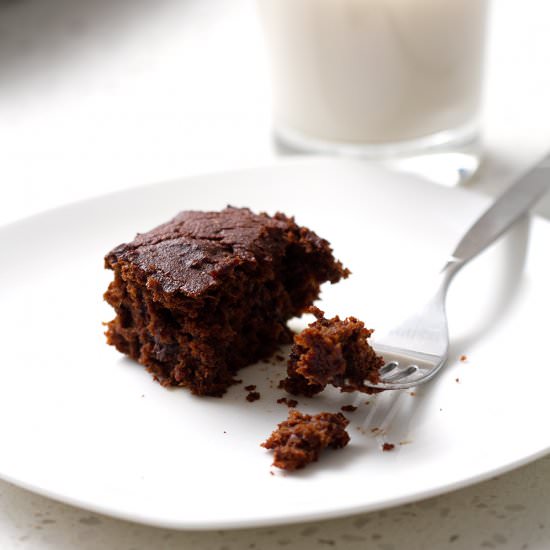 Double Chocolate Pumpkin Brownies