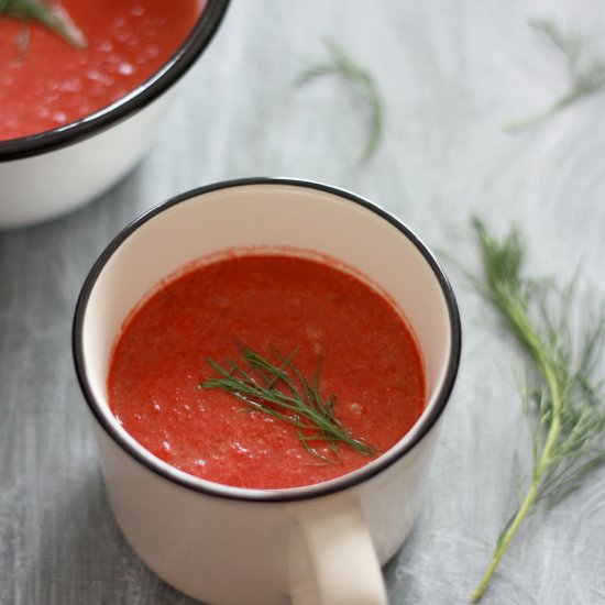 Roasted Beetroot Soup