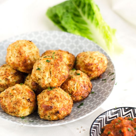 Cauliflower-Mozzarella-Balls