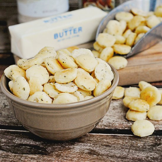 Buttered Ranch Oyster Crackers