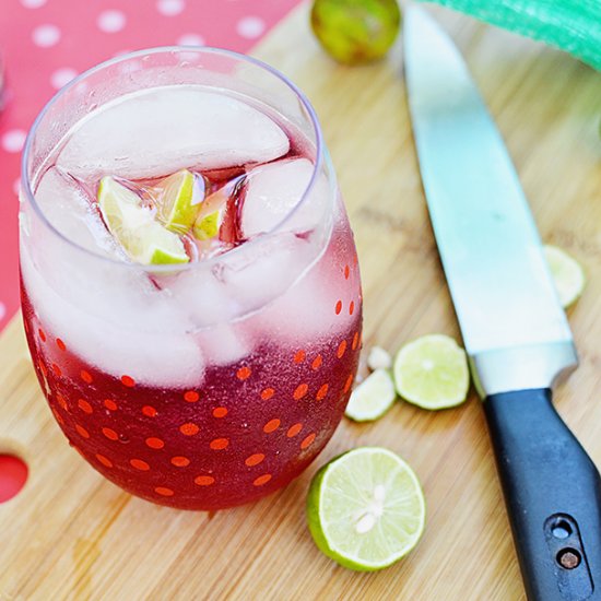 Sparkling Pomegranate Punch