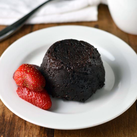 Gooey Chocolate Mug Cake