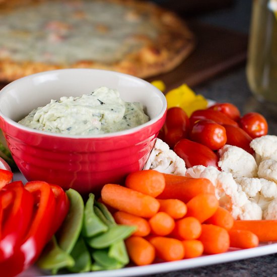 Creamy Avocado and Spinach Dip