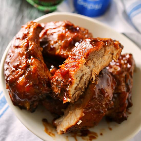 Crockpot Pepsi Ribs