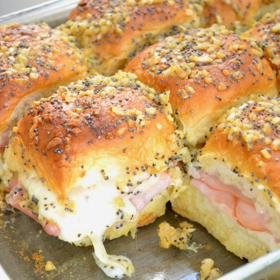 Ham and Swiss Sliders